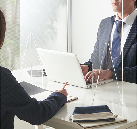 アクリル製パーティション