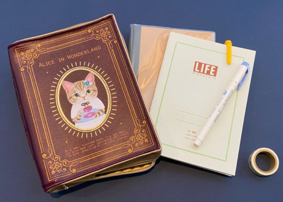 小さめノートの入るサイズ感