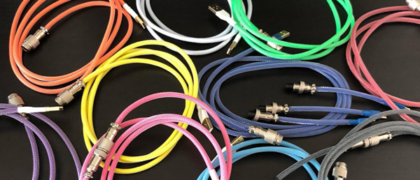 アビエイターコネクタ付きパラコードケーブル