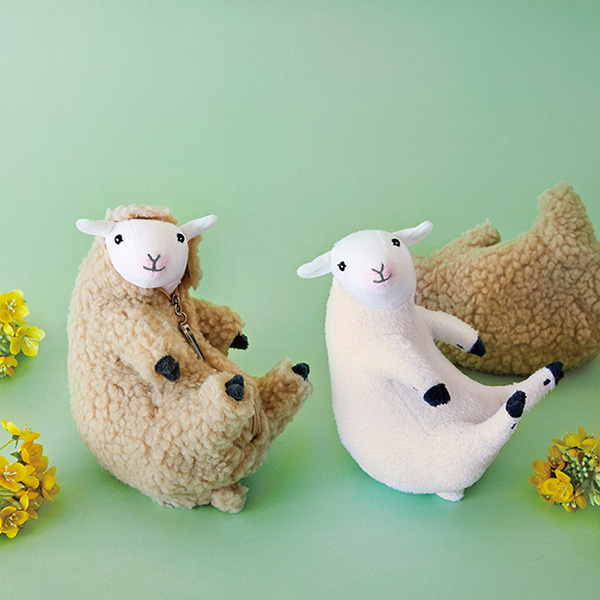 「羊の毛刈りがいつでもどこでも楽しめる　羊の毛刈りぬいぐるみ」