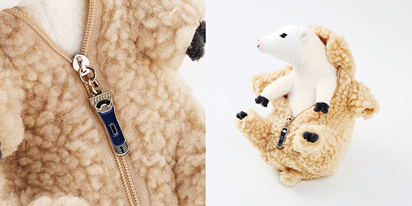 「羊の毛刈りがいつでもどこでも楽しめる　羊の毛刈りぬいぐるみ」