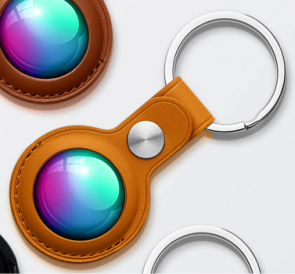 Air Tag専用レザーキーホルダー