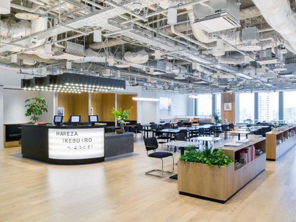WeWorkの共用スペースイメージ