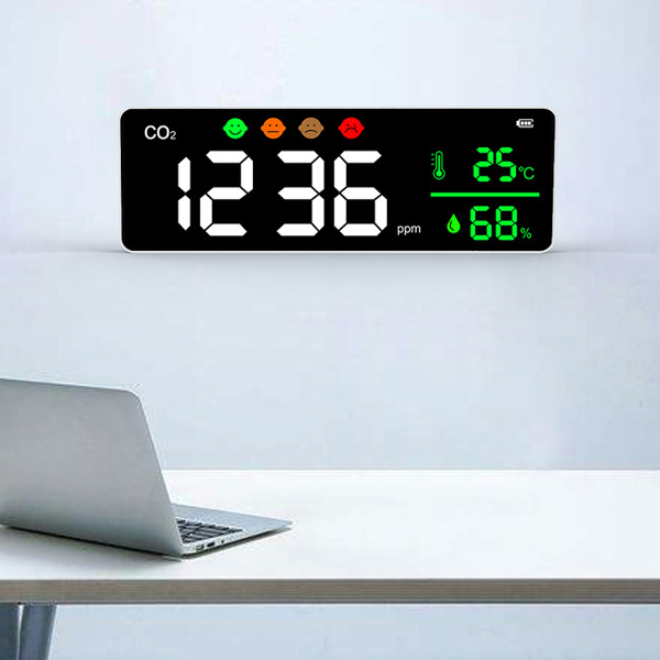壁掛けCO2メーター