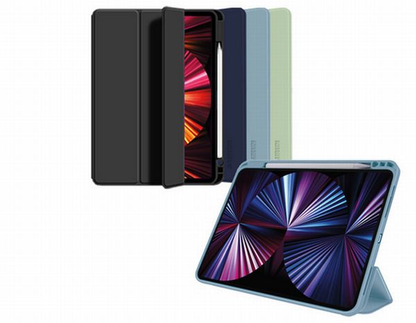 カラーはブラック、ネイビー、パウダーブルー、アボカドグリーンの全4色