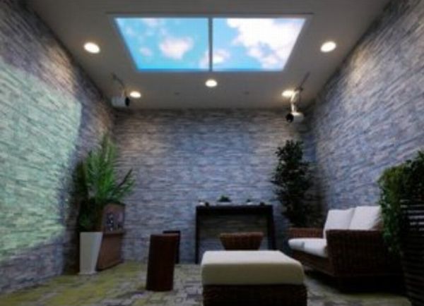 パナソニック 天井に設置して青空や揺れる木々などを映せる 天窓vision を発売へ デザインってオモシロイ Mdn Design Interactive