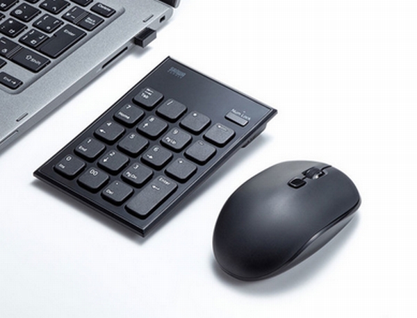 テンキーとマウスセット「NT-WL23SETBK」