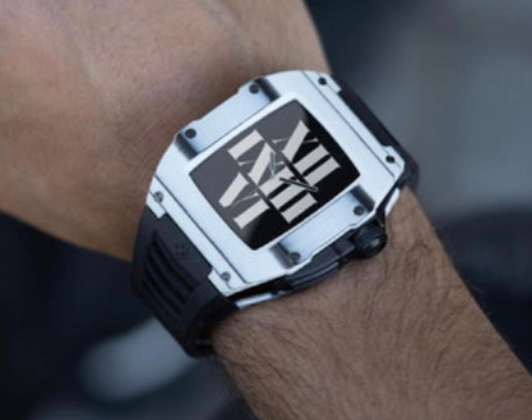 ぱっと見ではApple Watchとは気が付かれないケース