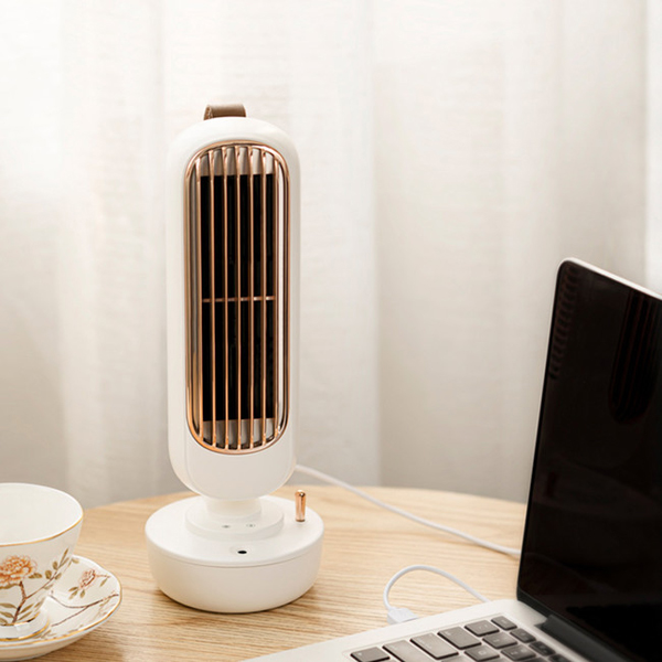 USBミスト冷風機220ml レトロタワー