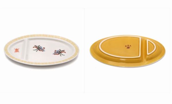 【ラーメン屋のあのデザイン】ギョウザ皿 鳳凰