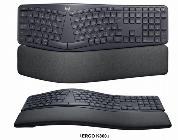 「ERGO K860 エルゴノミック スプリット キーボード」