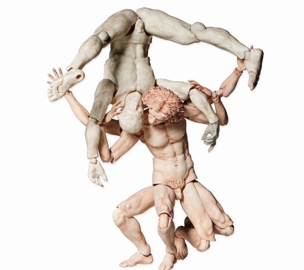 他のフィギュアを使えば、絶対逃げられない完璧なキン肉バスターの完成