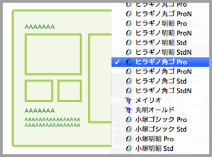 ロゴの書体が影響することも多い