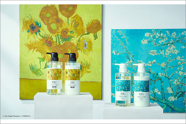  まるで美術館にいるよう。植物への愛で繋がるゴッホとBOTANISTのコラボレーション 